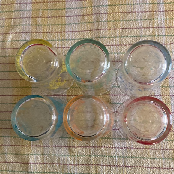 Flintstones Juice Glasses Set of 6 - Picture 2 of 3